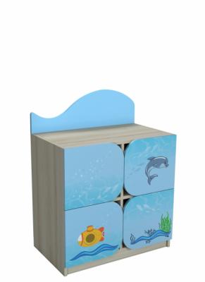 Стінка "Морські пригоди" елемент №2 з фотодруком, 702х400х740 мм , АНШАР ГРУП ( 5702)